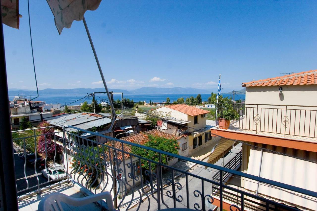 Difo Hotell Loutra Aidhipsou Exteriör bild