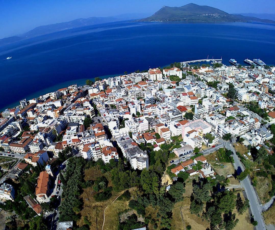 Difo Hotell Loutra Aidhipsou Exteriör bild